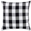 DII Decorative Square Throw Pillow Cover Collection Cotton, Machine Washable, Hidden Zipper, 18x18, Black Assorted, 4 Piece