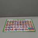 6 Pack Placemats for Kids, Non-Slip Washable, Reusable Universe, Periodic Table, US President, Human Body, Map of USA & World Educational Placemats for Home, Kindergarten, Classroom, Nursery