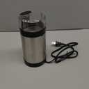 BLACK+DECKER One Touch Coffee Grinder, 2/3 Cup Coffee Bean Capacity, Spice Grinder, One Touch Push-Button Control -150 Watts -Stainless Steel Blades