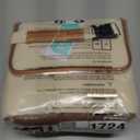 BABEYER Breastmilk Cooler Bag with Ice Pack Fits 6 Baby Bottles Up to 9 Ounce, Baby Bottle Bag with Shoulder Strap for Nursing Mom Daycare, Cream