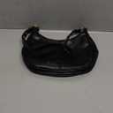 JYG Small Hobo Bags for Women Retro Crescent Shoulder Purse Fall Soft Crossbody Handbag 2025 (Black)