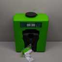 SAS Safety Corp Eyewash Station. 9.65 Gallon Capacity. Green Color. Portable Gravity Fed. Lockable Cap. Portable Unit Measures 20.15" x 16.5" x 9.5". (5134-00)