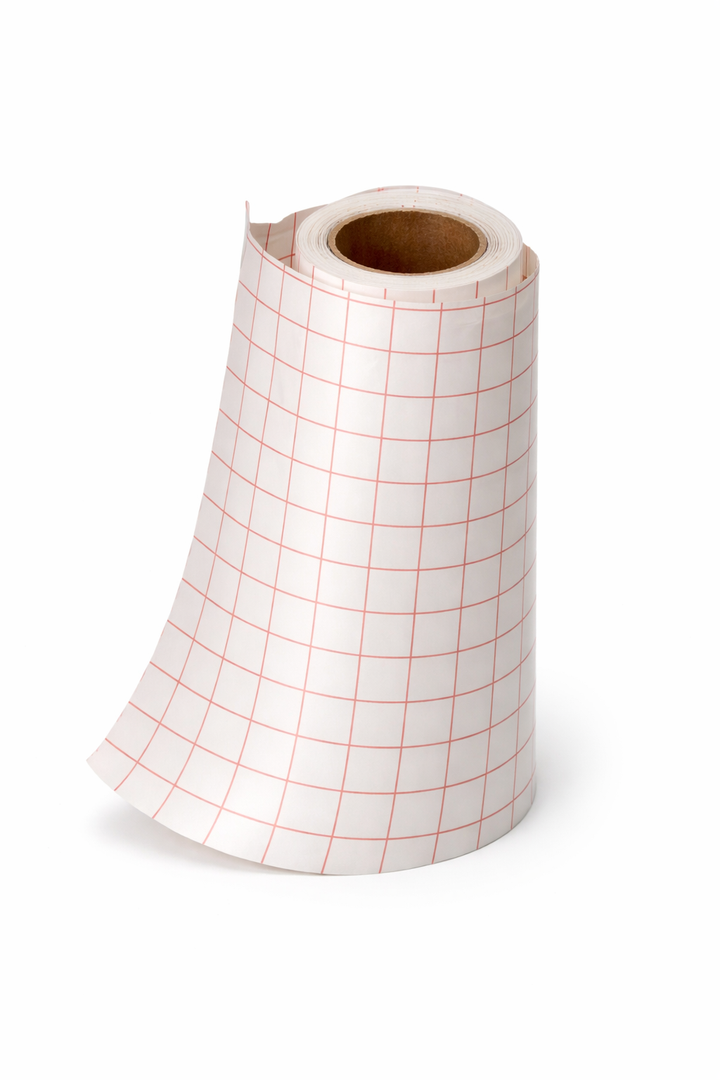 Clear Vinyl Transfer Paper Tape Roll, 12" x 92"