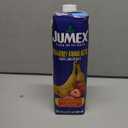 Jumex Strawberry Banana Nectar Juice - Made with Fresh Fruit Puree - Tropical Fruit Juice Concentrate for Smoothie Mix, Cocktail Mixers, Kids Drinks & Mexican Beverages - 32.4oz, 12 Pack Carton, Aug 23 2025