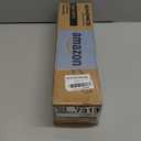 SONGMICS Wall-Mounted Coat Rack, Hook Rack, 4 Dual Metal Hooks, for Coats, Bags, Keys, in the Entryway, Bedroom, Living Room, White ULHR23WT