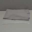 Sunzel Flare Leggings, Crossover Yoga Pants with Tummy Control, High-Waisted and Wide Leg (Large, Silver Grey)