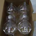 Vintage LED Edison Bulbs 6W, Equivalent 60W Incandescent, Warm White 2700K, ST58 Antique LED Filament Bulbs with 90+ CRI, E26 Medium Base, Dimmable, Clear Glass, Pack of 6