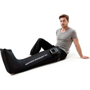 Mynt Full Leg Air Compression Massager, Sequential Cordless Compress Therapy Machine for Circulation Pain Relief, Rechargeable Leg Massage Recovery System with Multiple Modes & Intensities for Athlete