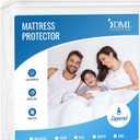DMI Waterproof Mattress Protector, Mattress Pad, Waterproof Mattress Cover, Bed Pad and Bed Cover, Encased Zippered Fit, Queen (Pack of 1), White