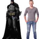 Cardboard People Batman Life Size Cardboard Cutout Standup - Batman: Arkham Asylum, One Size