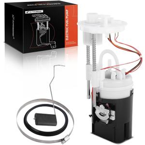 A-Premium Electric Fuel Pump with Sending Unit Compatible with BMW X5 2010-2018, X6 2008-2019, 3.0L 4.4L, With 4 and 2 Pins