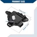 No.971573SAA0 HVAC Heater Blend Door Actuator for Kia Optima Forte Cadenza for Hyundai Elantra Sonata Azera AC Heater Blend Door Actuator Temperature