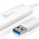 j5create USB to HDMI Multi-Monitor Adapter Supports 1080p 2048 x 1152 @ 32 bits | USB 3.0 with 2.0 Support | Adapter is Compatible with Both Mac & Windows (JUA254)