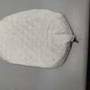 Homydom Air Conditioner Cover Inside,Window AC Unit Cover, Double Insulation with Elastic Strap, Light Yellow S-21"x 13"x 3.5"(L x H x D)