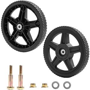 Parts Camp Push Mower Wheel kits Lawn Mower 12 inch Wheels for Push Mower Pressure Washer (Set of 2)