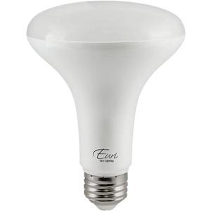 Euri Lighting EB30-11W3040e LED BR30, 11W (65W Equal) 850lm, Bright White (4000K), Dimmable, 80 CRI, 110 Angle, Damp Rated, E26, UL, Energy Star, 3YR 25K HR WTY, One Count