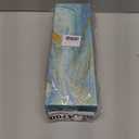 Acrylic Hanging Jewelry Organizer Wall Mounted Necklace Holder and Stud Earring Organizer with Floating Shelf and Bracelet Holder Rod for Women Girls (2 Pack)