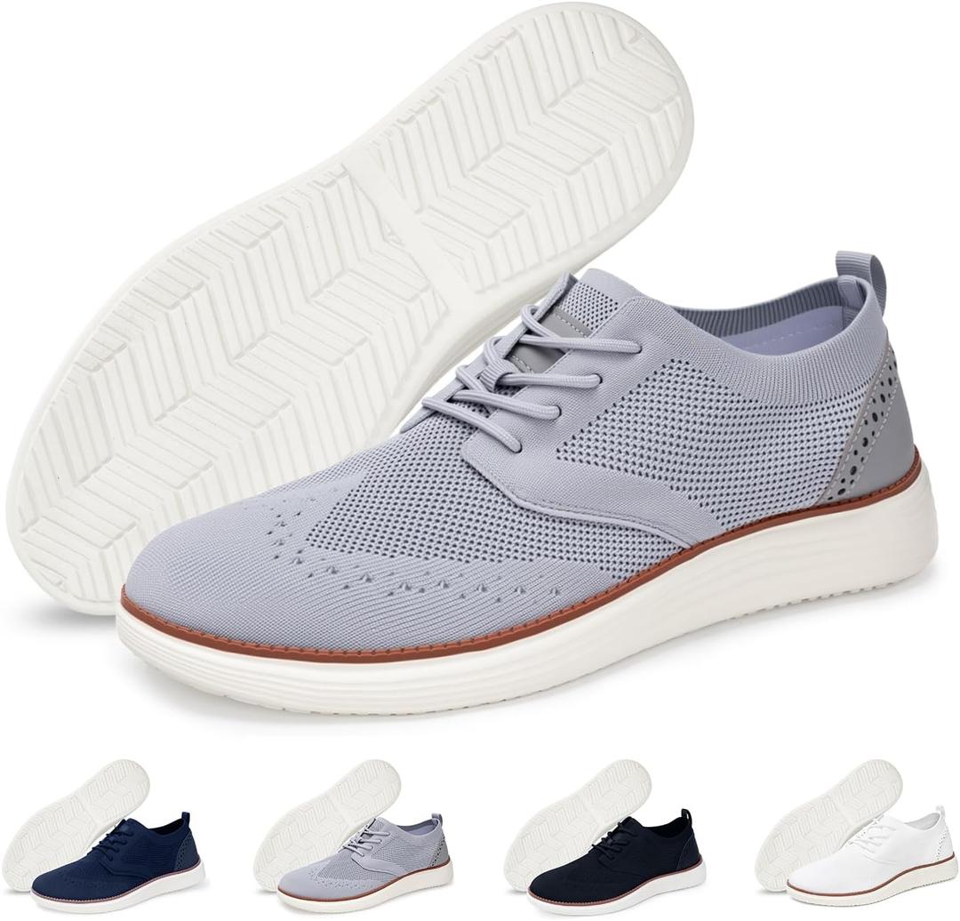 Business Casual Dress Shoes for Men(Grey10.5)