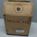 MALACASA Ceramic Mini Pie Pans Set of 6, 6 Inch Pie Plates for Baking with Ruffled Edge, Small Quiche Baking Dish Pans Tart Pans, Individual Pot Pie Plates, Microwave & Oven Safe, White