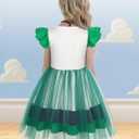 Eledobby Princess Dress Girls Halloween Costume Cosplay Dress Up Christmas Birthday Gift, 140 7-8Years