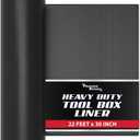 Precision Defined Professional Grade Tool Box Liner, 22 ft x 30", Black | Tool Box Drawer Liner, Shelf Liner Non Slip Mat, Thick Cabinet Shelf Liner, Toolbox Drawer Liner, 30"W x 264"L