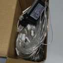 FUNPENY Christmas Net Lights, 9.8ft x 6.6ft 200 LED Mesh Decor Clear Wire with 8 Modes Waterproof Connectable Xmas Decorations for Outdoor Bushes Yard Lawn Patio Tree Garden Party (Multi Colored)