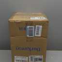 Darkaway Large Outdoor Post Lights Lamp Posts Outdoor Lighting, 17inch Aluminum Post Lights Waterproof Outdoor Light Fixtures with Glass, Light Posts for Outside Patio Yard (Large, Black)