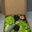 Syhood Whimsical Christmas Tree 5ft Bendable Pop up Collapsible 1 Minute Christmas Tree with 36 Wooden Ornaments for Indoor Outdoor Home Office Holiday Xmas Party Decor Supply