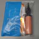 52 pcs Orange Foil Letter Balloons with Air Pump, 16 Inch 2 A-Z Sets - Mylar Alphabet Balloon Kit for Birthday Banner & Party Decorations