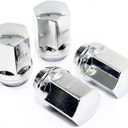 Set of 20 Veritek 14x1.5mm Chrome 7/8 22mm Hex Duplex Acorn OEM Style 1.5 Inch 38.5mm Lug Nuts for Factory Wheels