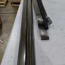 K.D. Heavy Duty Aluminum Sliding Patio Screen Door Kit - 2.5" Frame Insect Proof for Patio Backyard Kitchen and Bedroom (White, 36''x96'')