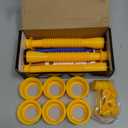 Gas Can Spout Replacement Kit, Gas Can Nozzle Replacement (3 Kit-Yellow) All gaskets are installed and ready to use upon receipt. For 1/2/5/10 gallon gas can. Easy and convenient to use