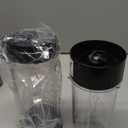 2 Pack Magic Bullet Blender Cups, Tall 22oz Cup with Flip Top To-Go Lid & 4 Fins Cross Blade Blender Replacement Parts, Replacement Cup Mug with Handle Compatible with Magic Bullet 250w MB1001