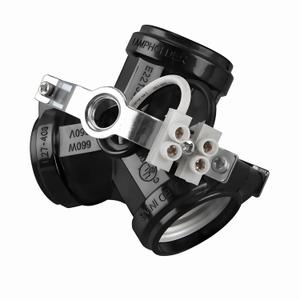 Medium Base 3 Light Cluster Socket,TWDRTDD Phenolic Multi-Cluster Incandescent Lampholder, Keyless with Male top & Bottom Bracket