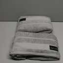 REDKISS Large Bath Towels Set 2 Piece, 100% Cotton, 31x63 in,Heavyweight 760GSM, Highly Absorbent & Quick Dry, Super Soft Luxury Bath Towel for Bathroom,Hotel Collection - Gray (Grey)