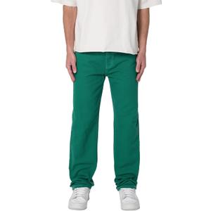 mnml Men's V523 Contrast Stitch Denim (40, Green)