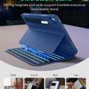 ESR for iPad Air 11 Inch Case M4/M3/M2 (2026/2025/2024), iPad Air 5th/4th Gen Case (2022/2020) 10.9 Inch, Removable Magnetic Cover, Adjustable Portrait/Landscape Stand, 9 Standing Angles, Blue