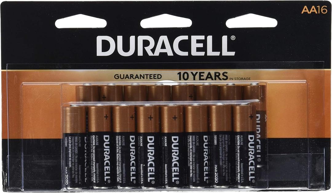 Duracell CopperTop Battery, Black