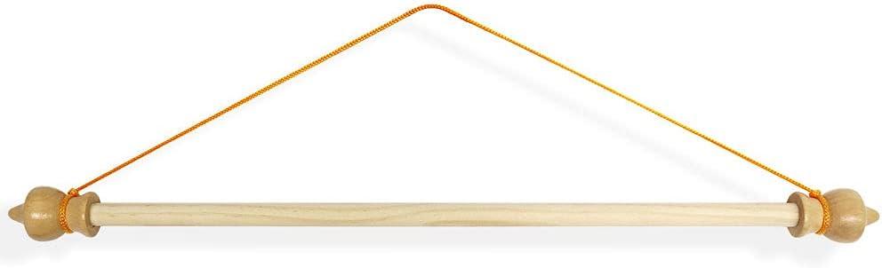 4 x Wall Scroll Wood Dowel Flag Rod Hanging Hanger Tapestry Stand Display Home Kitchen Decor Poster Accessory Banner Display Pole Garden Classroom Stakes Campsite RV Grandma House Front Door Sign Gifts