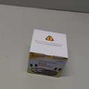 COTEY Large 3.5" Nonstick Egg Rings Set of 4, Round Crumpet Ring Mold Shaper for English Muffins Pancake Cooking Griddle - Portable Grill Accessories for Camping Indoor Breakfast Sandwich Burger