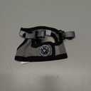 EcoBark Teacup Dog Harness - Step in Luxury Soft Dog Harness - Reflective and Adjustable Mini Body Halter Vest -Tiny Soft Mesh Toy Breed Harness (Gray, XXXS) (XXXS- 2 to 3 lbs- Chest up to 10 in (Pack of 1))