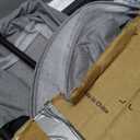 Baby Bassinet Foldable Portable Bedside Crib,Storage Basket breathable mesh,Light Gray