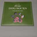 EXPAWLORER 4Pcs Anti-Slip Dog Socks - Double Side Non-Slip Paw Protector for Hardwood Floors,Prevent Licking,Dog Booties,Dog Shoes for Hot/Cold Pavement (Large)