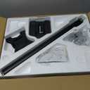 Triple Monitor Stand for Three Computer Screens up to 32, Heavy Duty C-Clamp Base, Fully Adjustable Gas Spring 3 Monitor Desk Mount Arms Hold up to 30.9 lbs Each