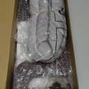 Zakkart Easy Seat Cat Perch for Window Sill - Hammock Design w/Premium Wood & Robust Metal Frame - Cat Window Seat for Large Cats and Kittens (Dark Stained Wood w/Gray Bed, Medium (23''W x 14''D))