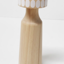 HD 10 in Wood candle holder