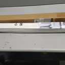 No Tools No Drill Cordless Roman Shades for Indoor Windows 100% Blackout, for Window Size 30" W 48" H White