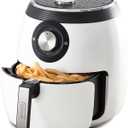 Dash Deluxe Electric Air Fryer + Oven Cooker with Temperature Control, Non-stick Fry Basket, Recipe Guide + Auto Shut Off Feature, 1700-Watt, 6 Quart - White