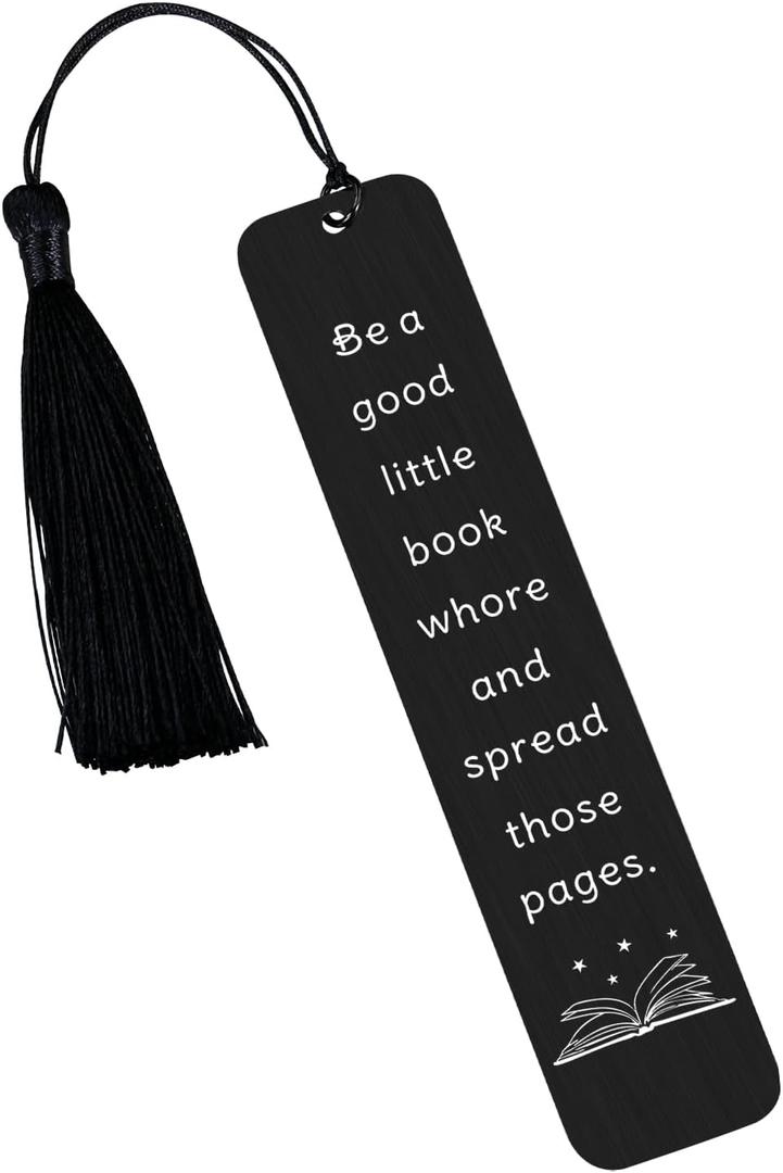 2 x Smut Bookmarks Wicked Bookmark Dark Romance Merch Unique Bookmarks for Women Book Lovers Adults Bookworms Spicy Bookmark Funny Gifts for Friends Christmas Retirement Book Marker Gifts