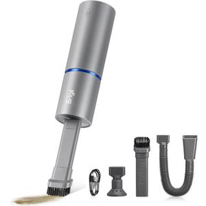 Brigii Mini Handheld Vacuum Cordless, 3 in 1-Car Vacuum & Air Duster & Hand Pump, Portable Rechargeable Cleaner for Car Interior, Small Spaces, Crevices-Y120 Pro